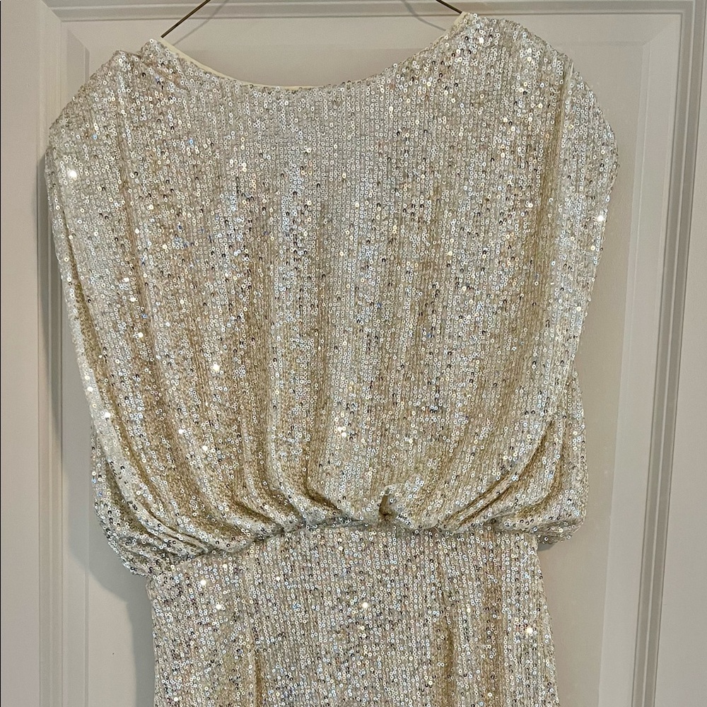 Gold sequin dress new without tags. Bought on redress boutique